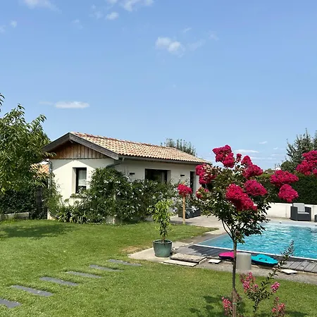 Vue Piscine Au Calme Pres Des Vignes Lejlighed